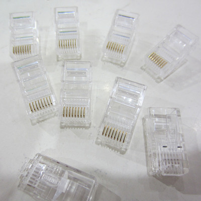 优质网络传输的核心 IBMNET CAT.5e UTP水晶头批发指南